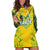 Brazil Football 2024 Hoodie Dress Selecao Bright Yellow - Wonder Print Shop