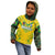 Brazil Football 2024 Kid Hoodie Selecao Bright Yellow - Wonder Print Shop