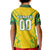 Brazil Football 2024 Kid Polo Shirt Selecao Bright Yellow - Wonder Print Shop