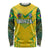 Brazil Football 2024 Long Sleeve Shirt Selecao Bright Yellow - Wonder Print Shop