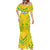 Brazil Football 2024 Mermaid Dress Selecao Bright Yellow - Wonder Print Shop