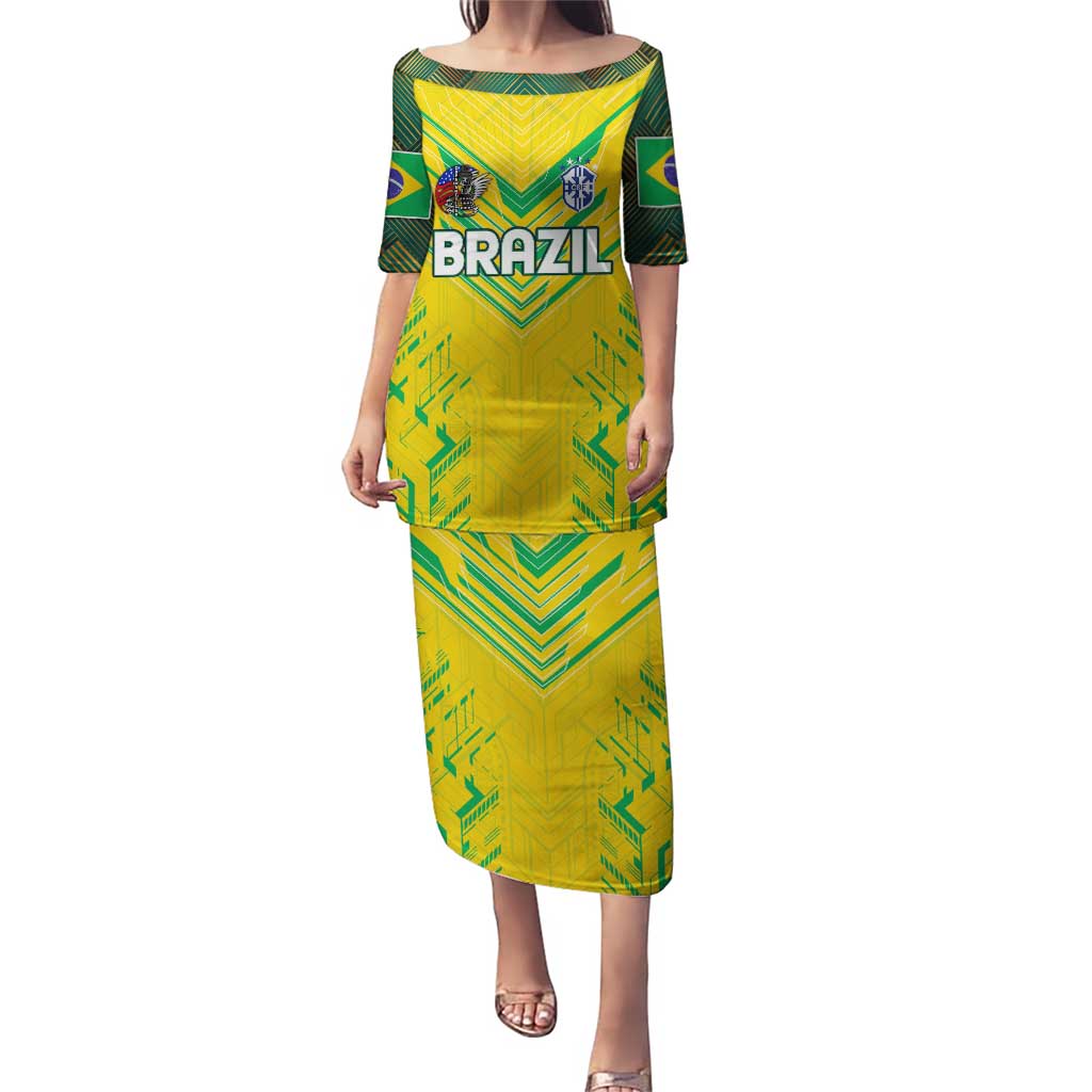 Brazil Football 2024 Puletasi Selecao Bright Yellow - Wonder Print Shop