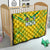 Brazil Football 2024 Quilt Selecao Bright Yellow - Wonder Print Shop