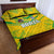 Brazil Football 2024 Quilt Bed Set Selecao Bright Yellow - Wonder Print Shop