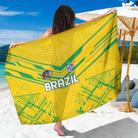Brazil Football 2024 Sarong Selecao Bright Yellow - Wonder Print Shop