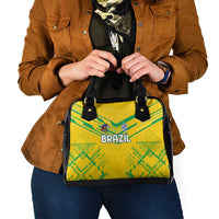 Brazil Football 2024 Shoulder Handbag Selecao Bright Yellow