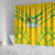 Brazil Football 2024 Shower Curtain Selecao Bright Yellow