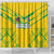 Brazil Football 2024 Shower Curtain Selecao Bright Yellow