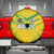 Brazil Football 2024 Spare Tire Cover Selecao Bright Yellow - Wonder Print Shop