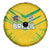 Brazil Football 2024 Spare Tire Cover Selecao Bright Yellow - Wonder Print Shop