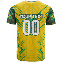 Brazil Football 2024 T Shirt Selecao Bright Yellow - Wonder Print Shop