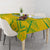 Brazil Football 2024 Tablecloth Selecao Bright Yellow - Wonder Print Shop