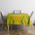Brazil Football 2024 Tablecloth Selecao Bright Yellow - Wonder Print Shop