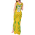 Brazil Football 2024 Tank Maxi Dress Selecao Bright Yellow - Wonder Print Shop