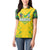 Brazil Football 2024 Women Polo Shirt Selecao Bright Yellow - Wonder Print Shop