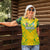 Brazil Football 2024 Women Polo Shirt Selecao Bright Yellow - Wonder Print Shop