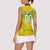 Brazil Football 2024 Women Sleeveless Polo Shirt Selecao Bright Yellow - Wonder Print Shop