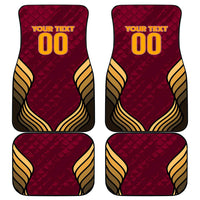 Venezuela Football 2024 Car Mats The Red Wine - Wonder Print Shop