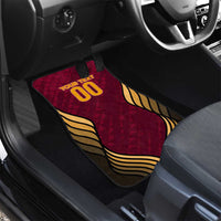 Venezuela Football 2024 Car Mats The Red Wine - Wonder Print Shop