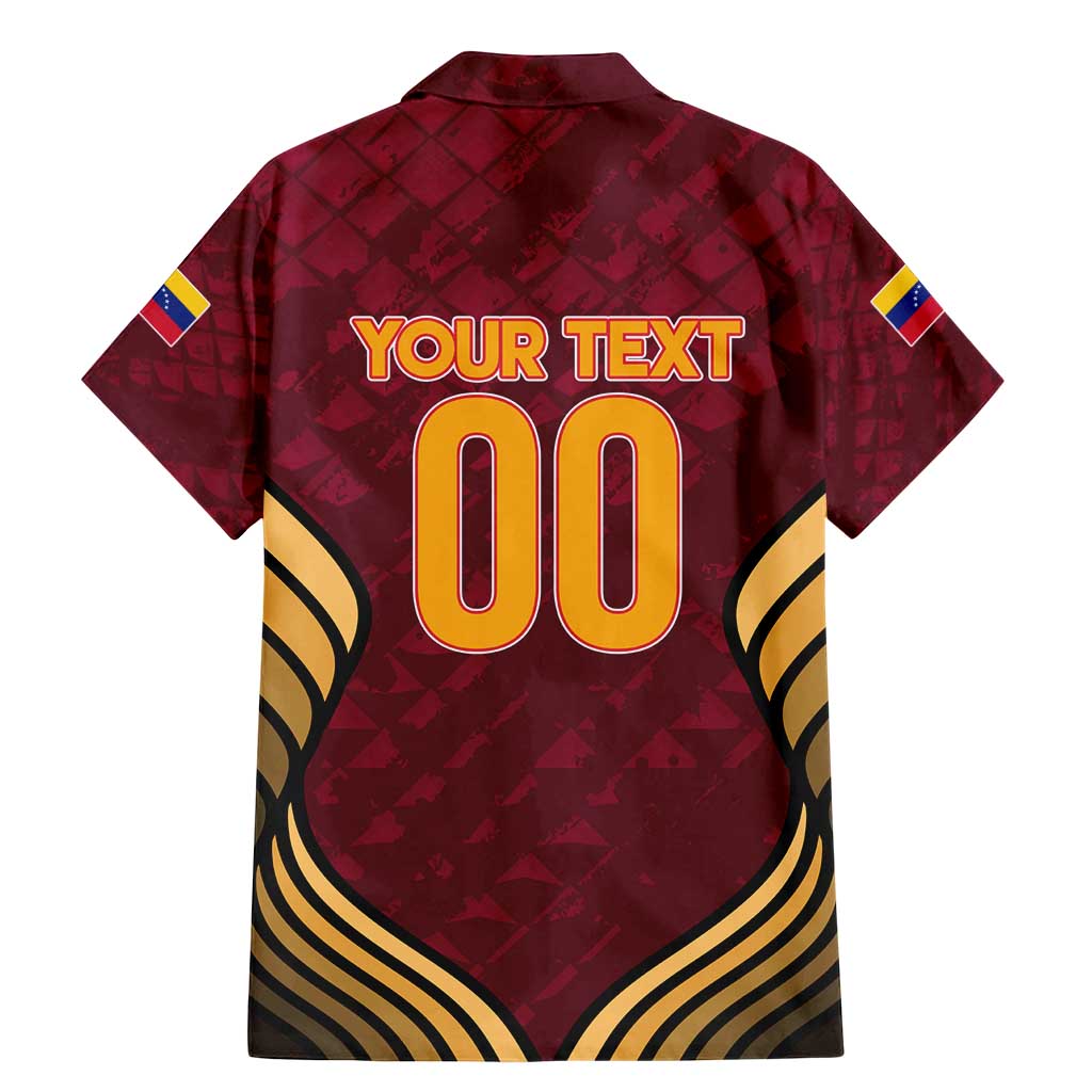 Custom Venezuela Football 2024 Family Matching Mermaid Dress and Hawaiian Shirt The Red Wine - Wonder Print Shop