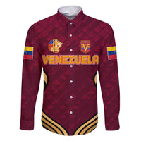Custom Venezuela Football 2024 Family Matching Short Sleeve Bodycon Dress and Hawaiian Shirt The Red Wine - Wonder Print Shop