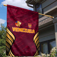Venezuela Football 2024 Garden Flag The Red Wine - Wonder Print Shop