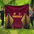 Venezuela Football 2024 Quilt The Red Wine - Wonder Print Shop