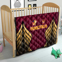 Venezuela Football 2024 Quilt The Red Wine - Wonder Print Shop