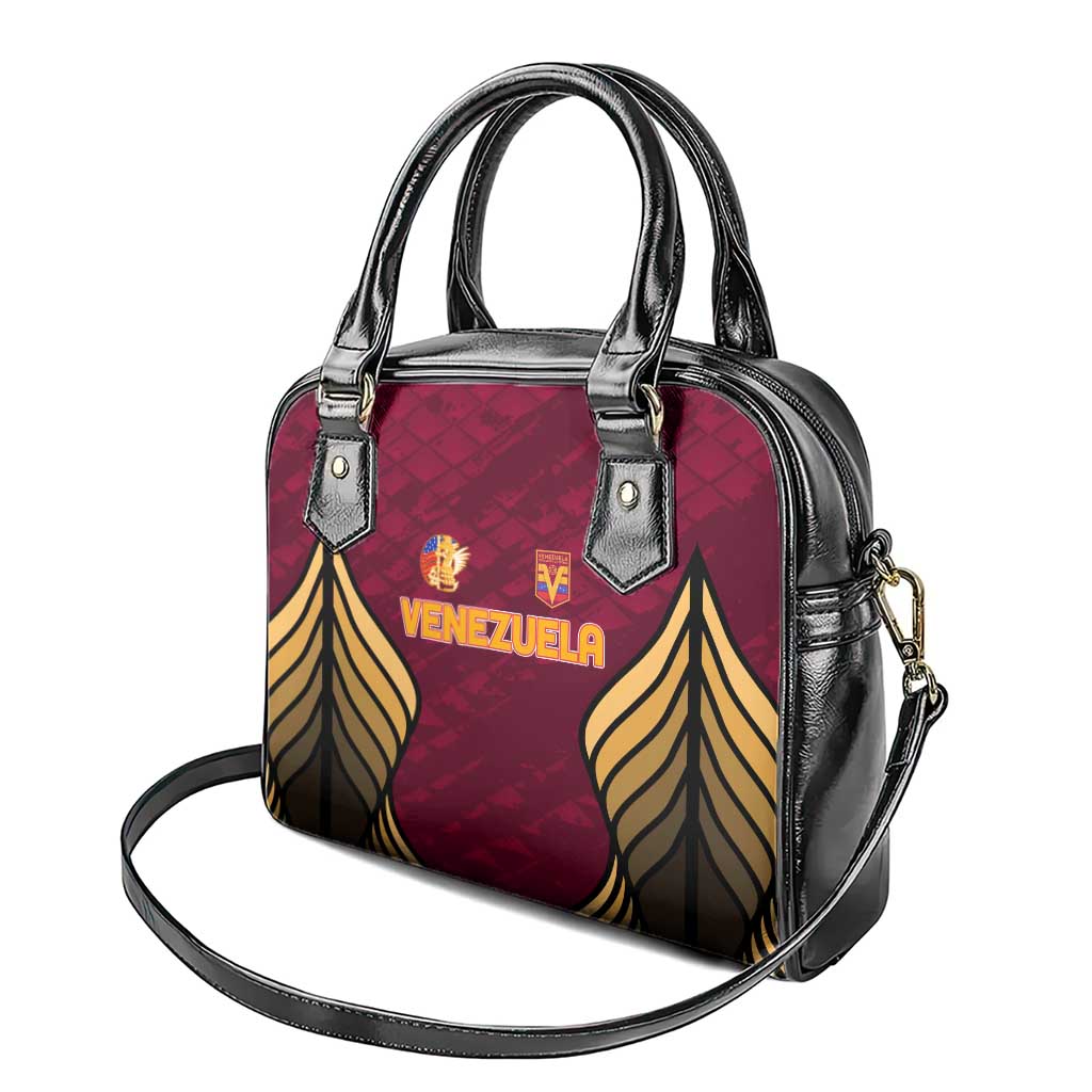 Venezuela Football 2024 Shoulder Handbag The Red Wine