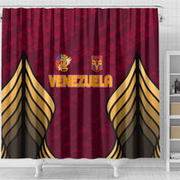 Venezuela Football 2024 Shower Curtain The Red Wine