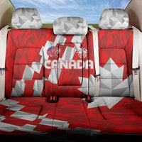 Canada Soccer 2024 Back Car Seat Cover Canucks The Reds - Wonder Print Shop
