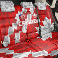 Canada Soccer 2024 Back Car Seat Cover Canucks The Reds - Wonder Print Shop