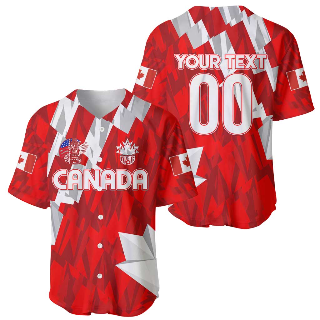 Canada Soccer 2024 Baseball Jersey Canucks The Reds - Wonder Print Shop