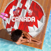 Canada Soccer 2024 Beach Blanket Canucks The Reds - Wonder Print Shop