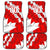 Canada Soccer 2024 Car Mats Canucks The Reds - Wonder Print Shop