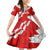 Canada Soccer 2024 Family Matching Mermaid Dress and Hawaiian Shirt Canucks The Reds - Wonder Print Shop
