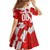 Canada Soccer 2024 Family Matching Off Shoulder Short Dress and Hawaiian Shirt Canucks The Reds - Wonder Print Shop