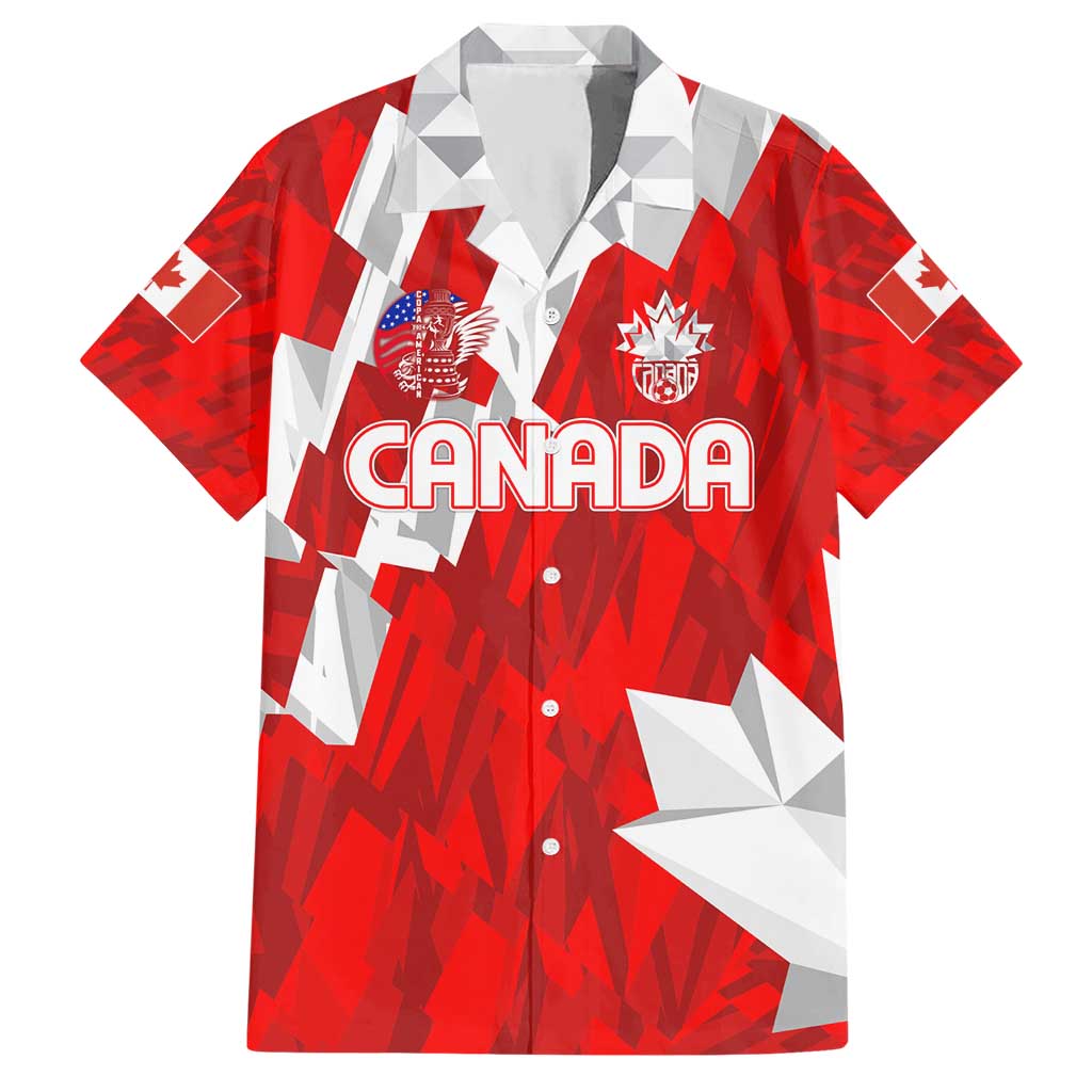 Canada Soccer 2024 Hawaiian Shirt Canucks The Reds - Wonder Print Shop