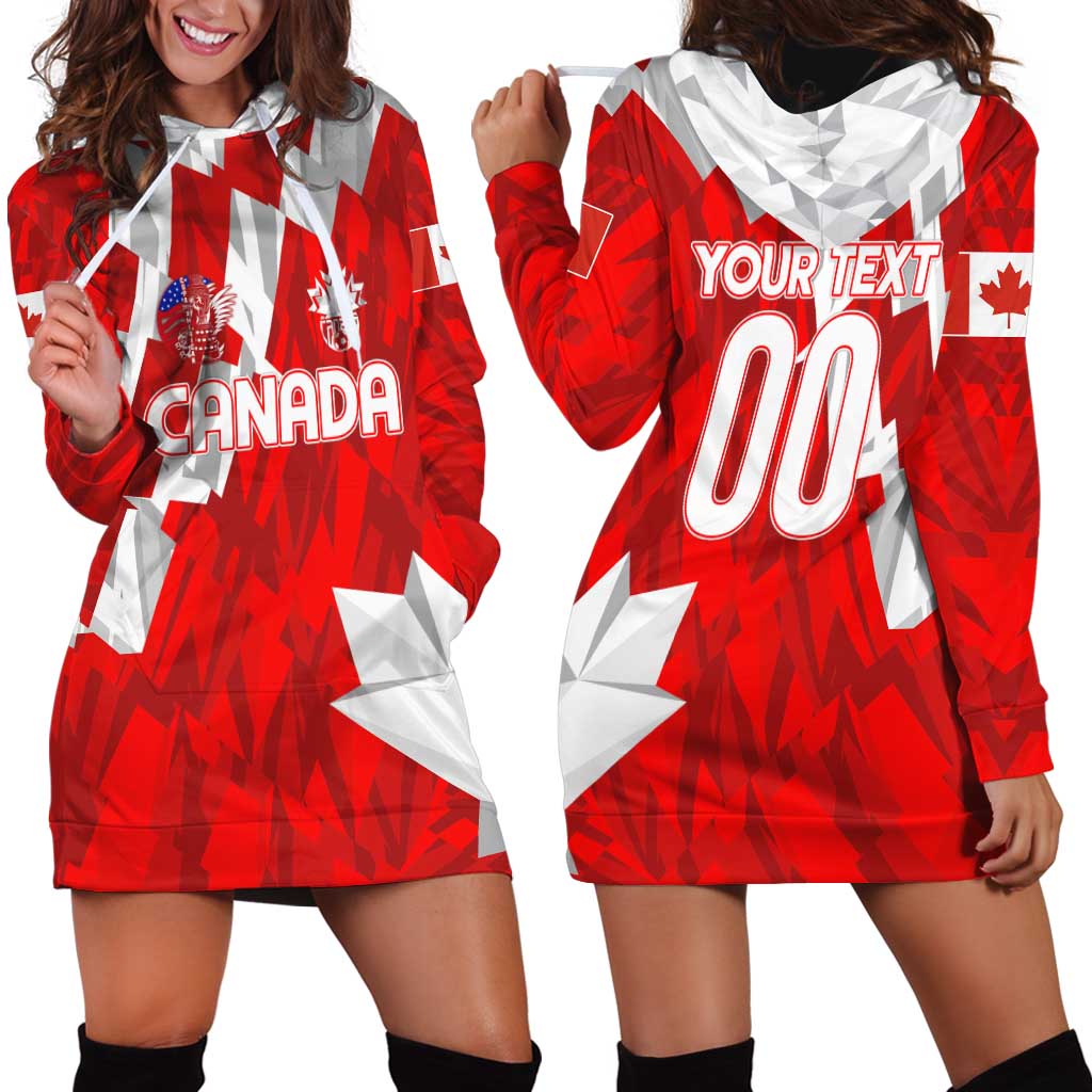Canada Soccer 2024 Hoodie Dress Canucks The Reds - Wonder Print Shop