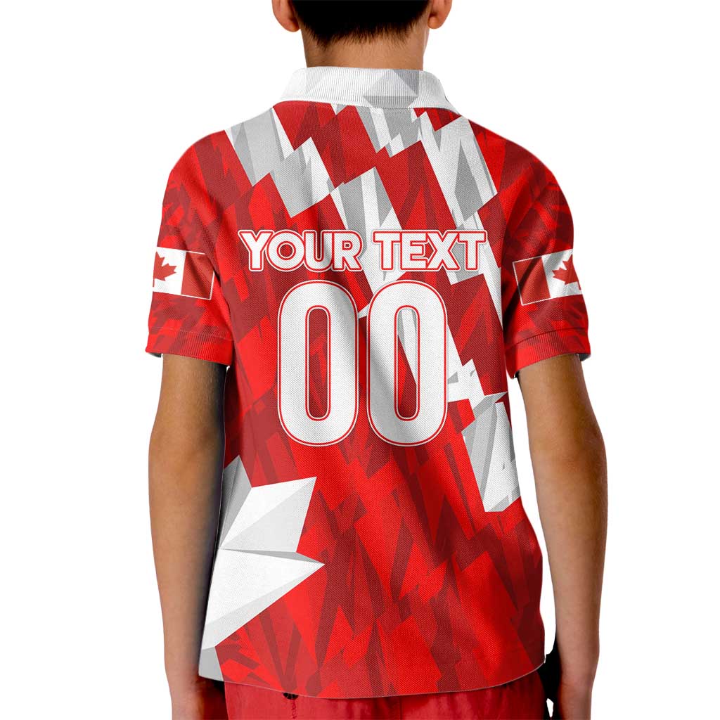 Canada Soccer 2024 Kid Polo Shirt Canucks The Reds - Wonder Print Shop