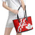 Canada Soccer 2024 Leather Tote Bag Canucks The Reds - Wonder Print Shop