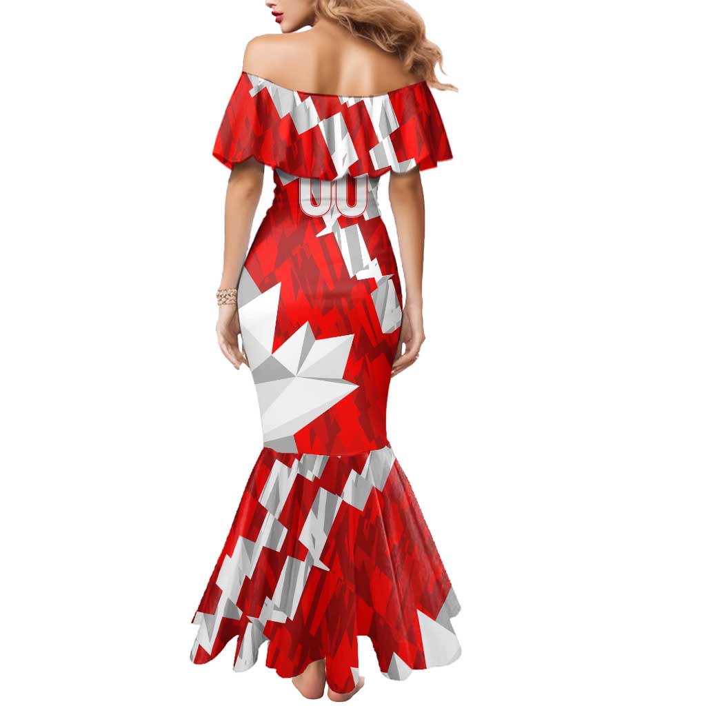 Canada Soccer 2024 Mermaid Dress Canucks The Reds - Wonder Print Shop