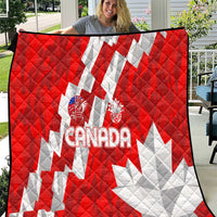 Canada Soccer 2024 Quilt Canucks The Reds - Wonder Print Shop