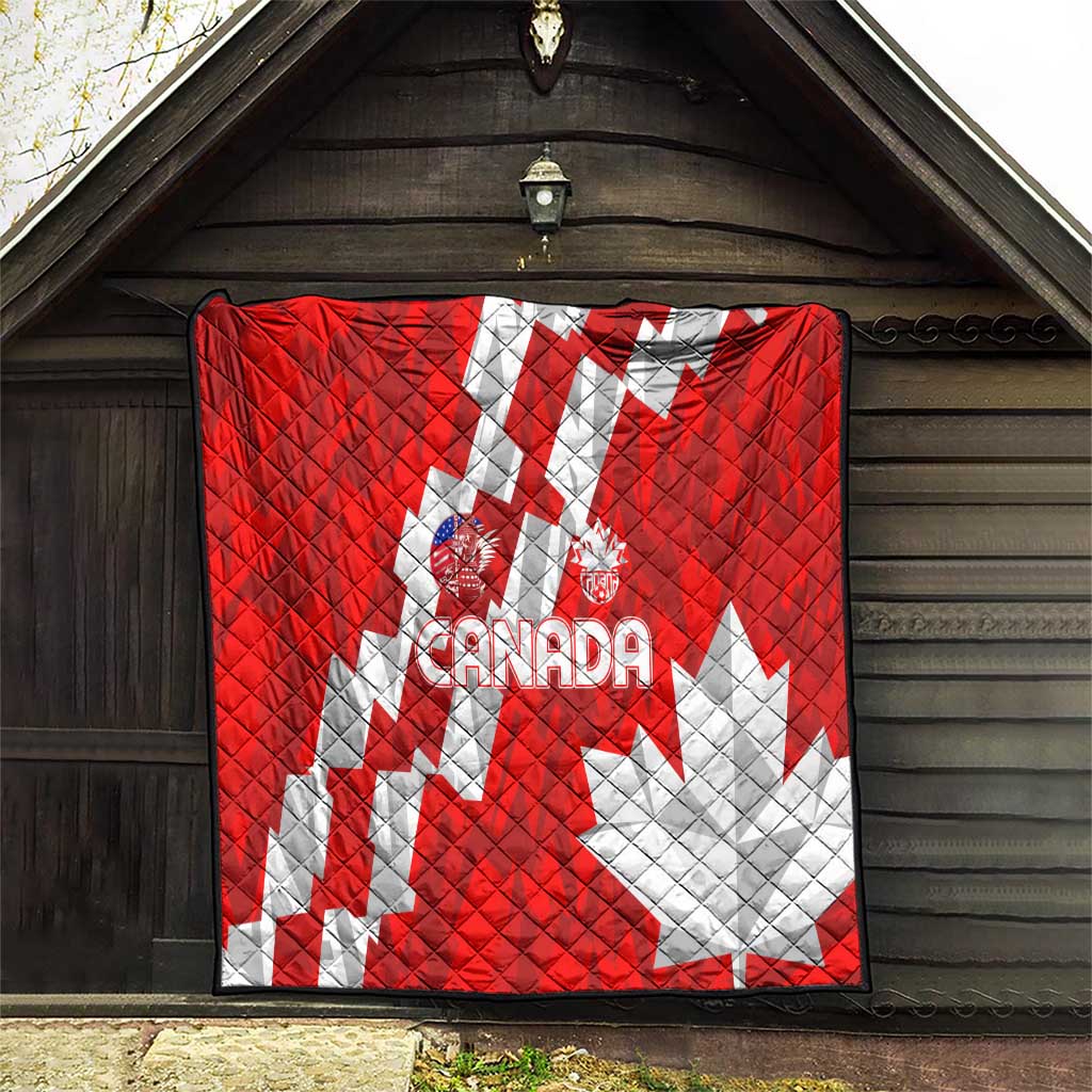 Canada Soccer 2024 Quilt Canucks The Reds - Wonder Print Shop