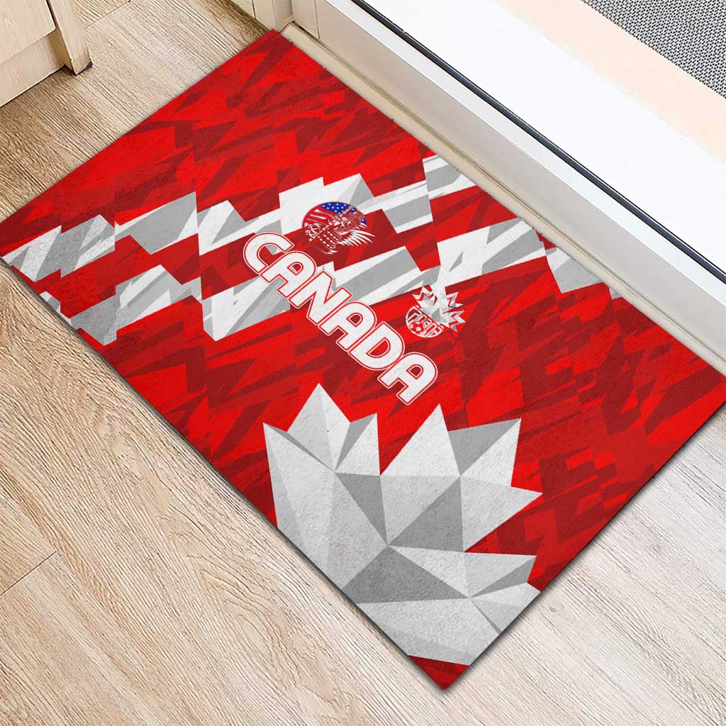 Canada Soccer 2024 Rubber Doormat Canucks The Reds - Wonder Print Shop