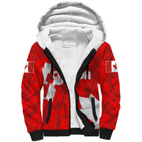 Canada Soccer 2024 Sherpa Hoodie Canucks The Reds - Wonder Print Shop