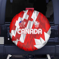 Canada Soccer 2024 Spare Tire Cover Canucks The Reds - Wonder Print Shop