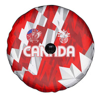 Canada Soccer 2024 Spare Tire Cover Canucks The Reds - Wonder Print Shop
