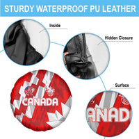 Canada Soccer 2024 Spare Tire Cover Canucks The Reds - Wonder Print Shop