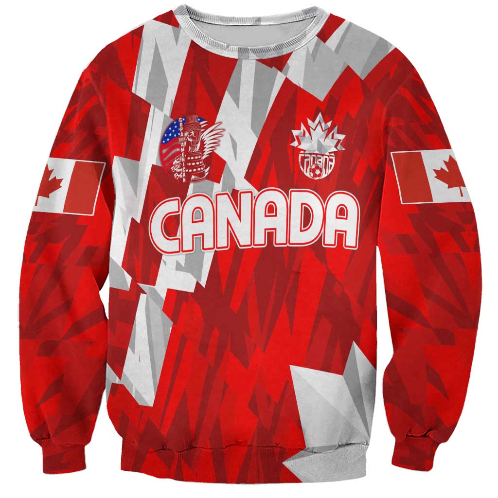 Canada Soccer 2024 Sweatshirt Canucks The Reds - Wonder Print Shop